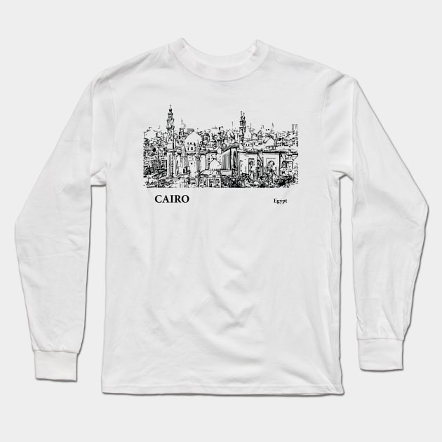 Cairo - Egypt Long Sleeve T-Shirt by Lakeric